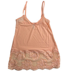 Wacoal  peach lace camisole size small